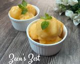 A picture of step 3 of Muskmelon Sorbet.