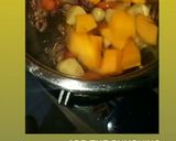 A picture of step 4 of Pumpkin Soup.