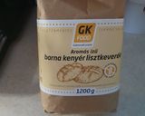 Gluténmentes barna kenyérke recept fázis 1 fotója