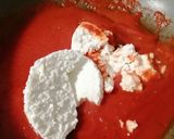 Foto del passaggio 3 della ricetta #237 Pasta con crema di ricotta e pomodoro
