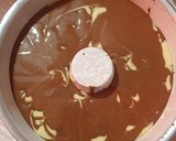 Foto del paso 4 de la receta: Budín marmolado 🍫💥