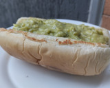 Foto del paso 8 de la receta: Perrito caliente🌭con aguacate🥑🧀y salsa tártara🥯