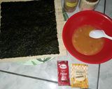 Foto langkah ke 2 dari resep Sushi Telur (ala anak kos).