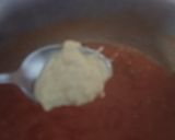 A picture of step 5 of Daal Karahi.