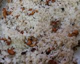 A picture of step 3 of Sweet jaggery pulao.