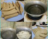 Foto langkah ke 4 dari resep Empek-empek Dos / pakai ebi.
