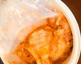 Foto del paso 1 de la receta: Pollo frito con papas al Disco 😋