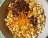Foto langkah ke 7 dari resep Roti Kukus Ubi Ungu Isi Apel Cinnamon.