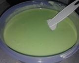 Foto langkah ke 3 dari resep Pandan Ogura Cake.