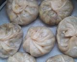 A picture of step 4 of Vegetable tandoori momos.
