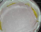 Foto del paso 4 de la receta Tortilla de patatas en hojaldre rellena de jamón de york y queso 
