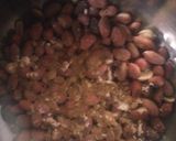 A picture of step 2 of Peanuts chaat.