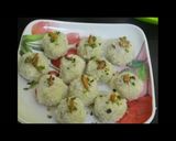 A picture of step 5 of Sweet Coconut Ladoo.
