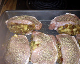 A picture of step 11 of Apple Stuffed Pork Chops.