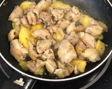 Foto del paso 3 de la receta: Pollo y manzana