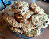 Foto del paso 3 de la receta: Galletitas de avena, manzana, canela y pasas