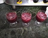 A picture of step 5 of Beet root shikanji.