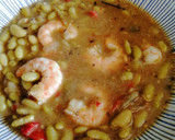 Foto del paso 11 de la receta: Verdinas con verduras y langostinos