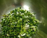 A picture of step 1 of Grilled bajara cham chamiya.