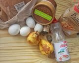 Foto del paso 1 de la receta: Redonditos de amor con chocolate 🍫 y pera 🍐