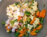 A picture of step 3 of Green Thai Curry With Steamed Rice.