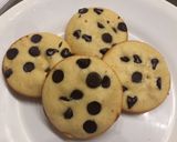 Foto del paso 7 de la receta: Galletas de mantequilla de maní y chips de chocolate. Cookies Súper esponjosas!