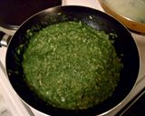Spenótos rizottó recept, narancsos-joghurtos hallal recept fázis 1 fotója