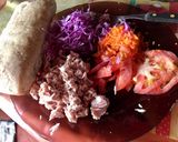 Foto del paso 1 de la receta: Sándwich súper rápido (atún y verduras)