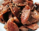 A picture of step 3 of Seven-Style Grilled Chicken Gizzards with Black Pepper - Appetizer - Freezable.
