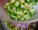 A picture of step 3 of Fresh Green Chickpeas Salad.