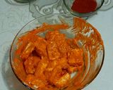 A picture of step 1 of Paneer tikka biryani.