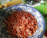 Foto del paso 1 de la receta: Menudo con garbanzos y punta de jamón a la hierbabuena
