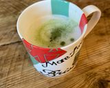 A picture of step 3 of 🥛 Matcha Oat Latte.