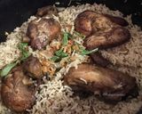 Foto langkah ke 7 dari resep Nasi Kebuli Ayam dengan Bumbu Instant.