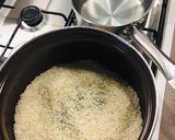 Sajtos-tejszínes csirkemell zöldséges rizzsel, salátával recept fázis 1 fotója