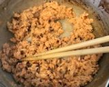 A picture of step 2 of Salmon Flakes.