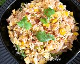 A picture of step 10 of Sweet Corn Egg Fried Rice.
