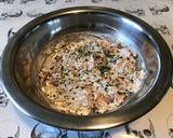 Une image de l'étape 8 de Tartinade à la ricotta, jambon blanc,épices et persil.