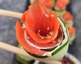 Foto del paso 3 de la receta: 🥒 CUCUMBER ROLLS 🥢