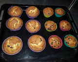 Foto del paso 4 de la receta: Muffins con chispas de chocolate