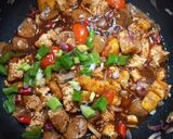 Foto langkah ke 4 dari resep Tumis Tahu Bakso Saus Tiram.