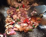 A picture of step 2 of Kala Chana Masala.