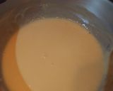 A picture of step 5 of Papaya Banana Custard.
