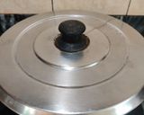 A picture of step 8 of NEI CHORU (ghee rice...a one pot kerala rice dish).