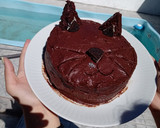 Foto del paso 7 de la receta: Torta gatito puro chocolate y oreo 🐈