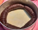 Foto langkah ke 3 dari resep Chocolate Wall Roll Bread, eggless.