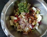 A picture of step 2 of Crispy fruit chat.