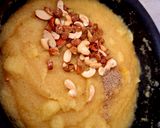 A picture of step 7 of Pineapple Halwa/Pineapple kesari.