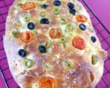 Foto del paso 6 de la receta Focaccia de cherrys y aceitunas