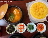 Hình bước làm 3 của món Canh kim chi đậu phụ Hàn Quốc
